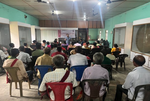 Community training session